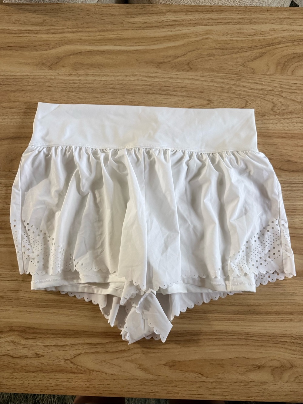 Aerie white athletic shorts
